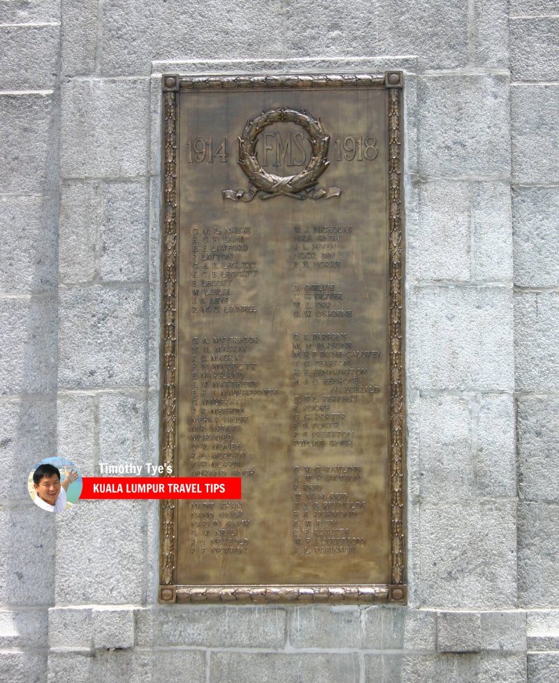 Cenotaph, Kuala Lumpur