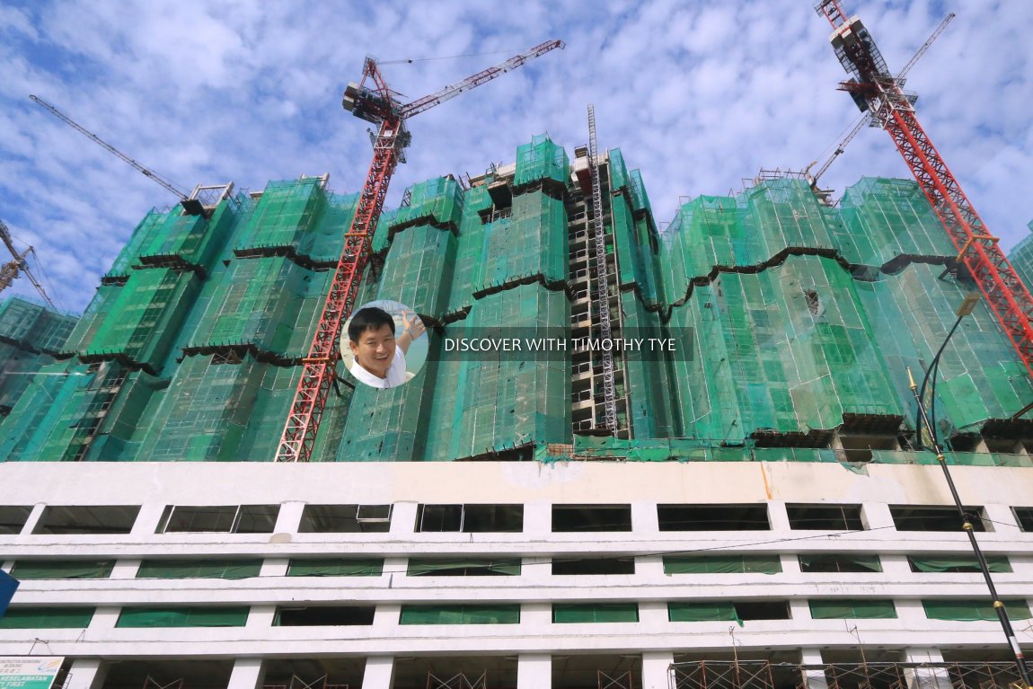 Country Garden Danga Bay under construction