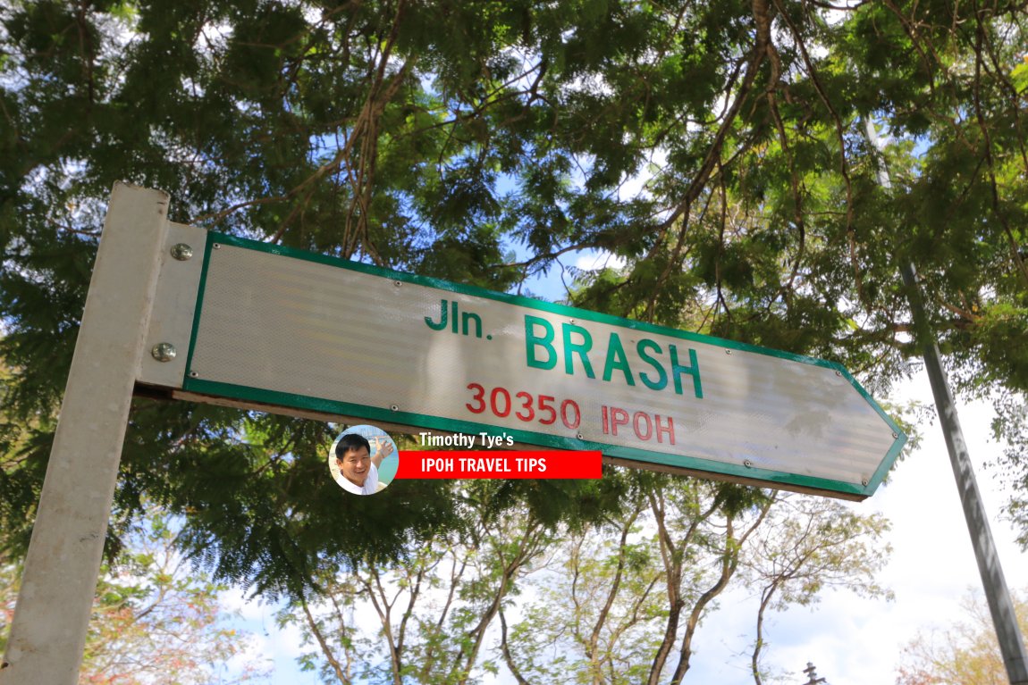 Jalan Brash roadsign