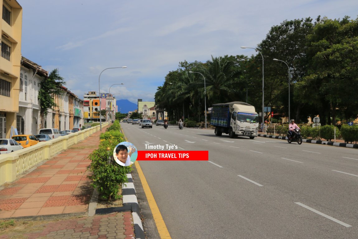 Jalan Sultan Iskandar in Ipoh Old Town
