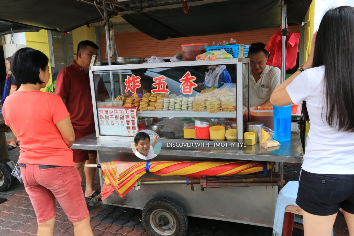 Ngor Hiang stall at Jalan Haji Abu in Muar, Johor