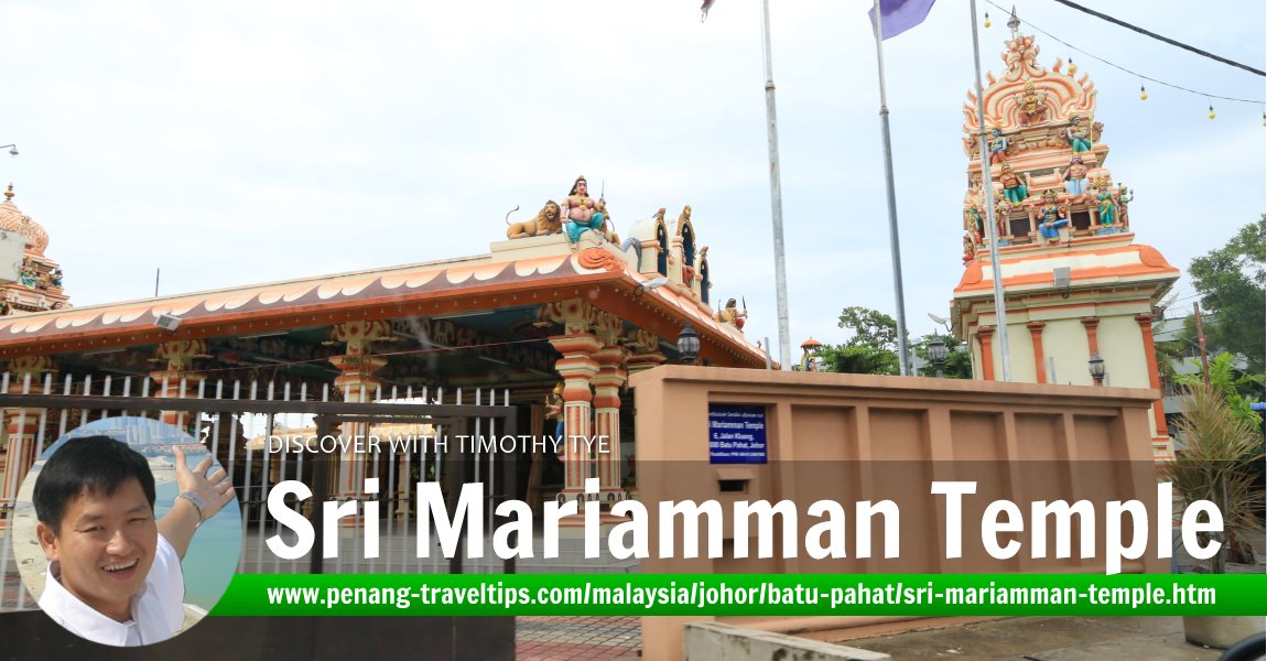 Sri Mariamman Temple, Batu Pahat