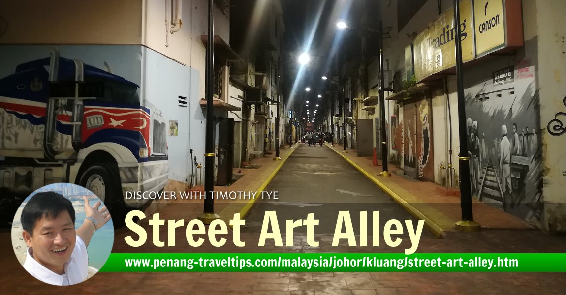 Street Art Alley, Kluang, Johor