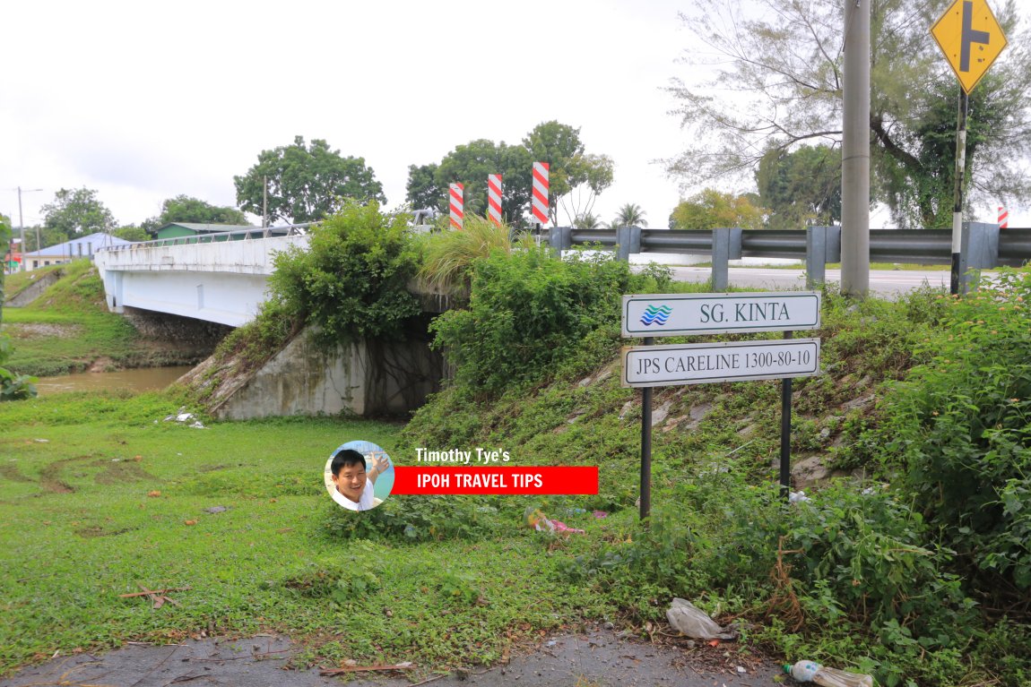 Sungai Kinta signboard