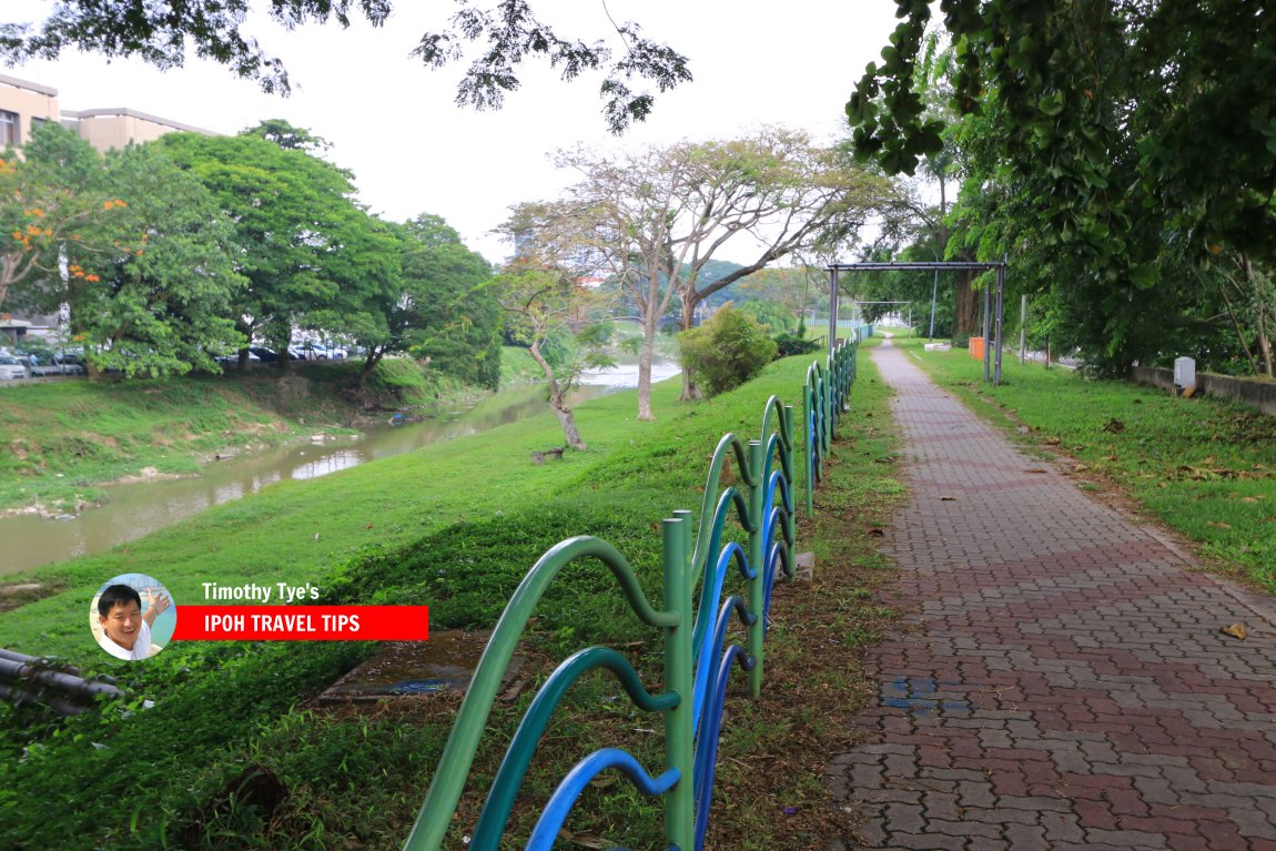 Sungai Kinta riverside walk in Ipoh