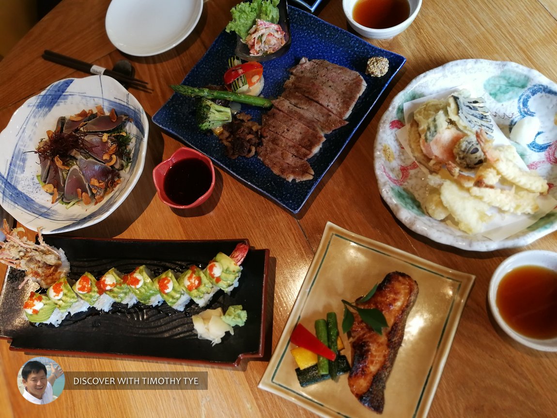 Lunch at Zipangu, Shangri-La Hotel, Kuala Lumpur