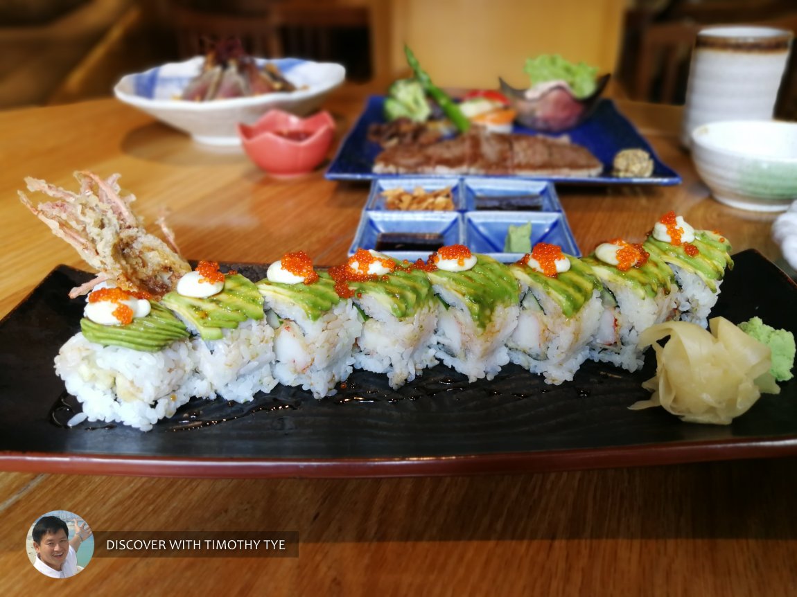 Lunch at Zipangu, Shangri-La Hotel, Kuala Lumpur