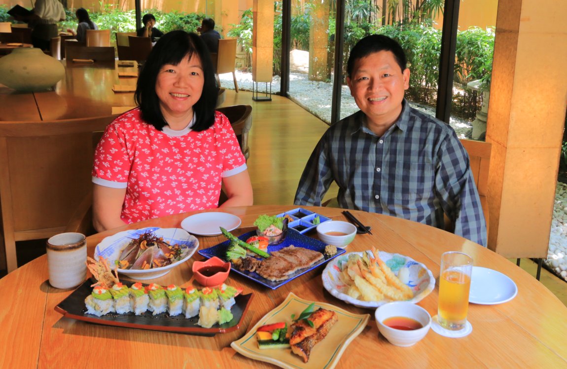 Lunch at Zipangu, Shangri-La Hotel, Kuala Lumpur