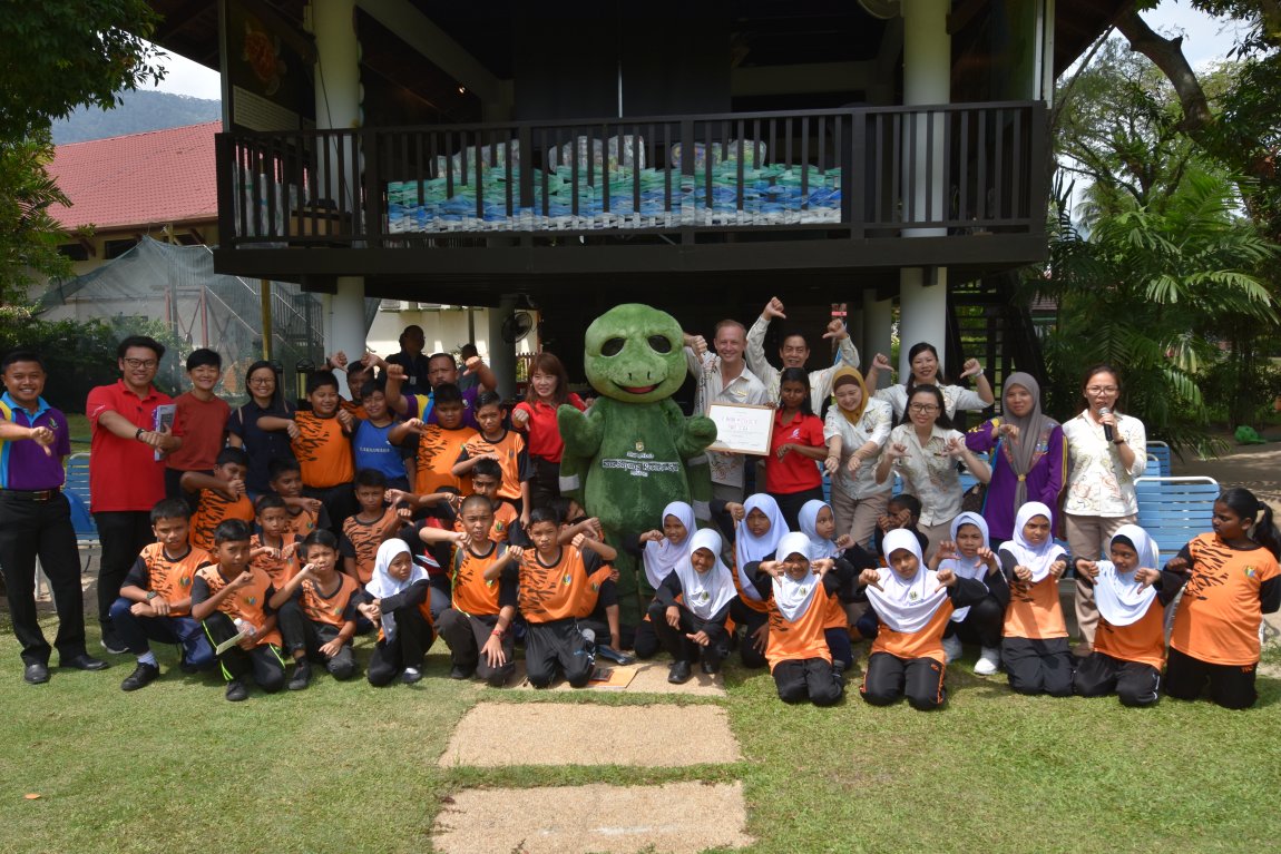 Marine Plastic Pollution Exhibition at Eco-Centre, Rasa Sayang Resort & Golden Sands Resort