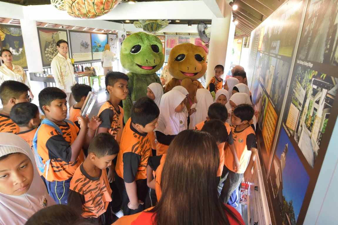 Marine Plastic Pollution Exhibition at Eco-Centre, Rasa Sayang Resort & Golden Sands Resort