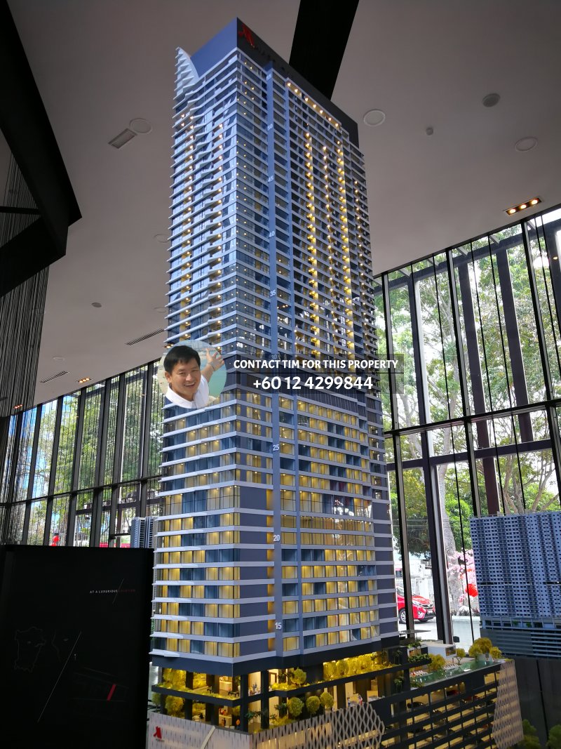 Model of Marriott Residences