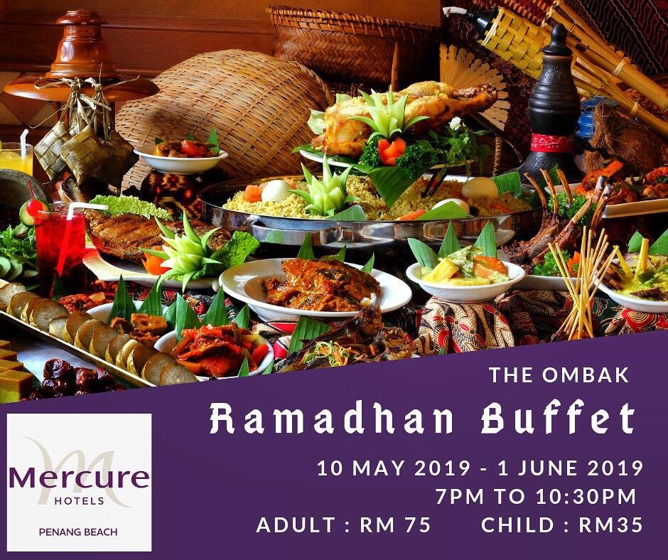 Ramadan Buffet at Mercure Penang Beach Hotel