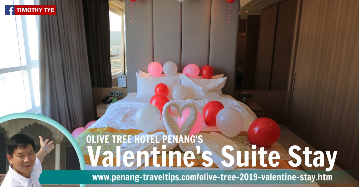 Valentine Suite Stay @ Olive Tree Hotel