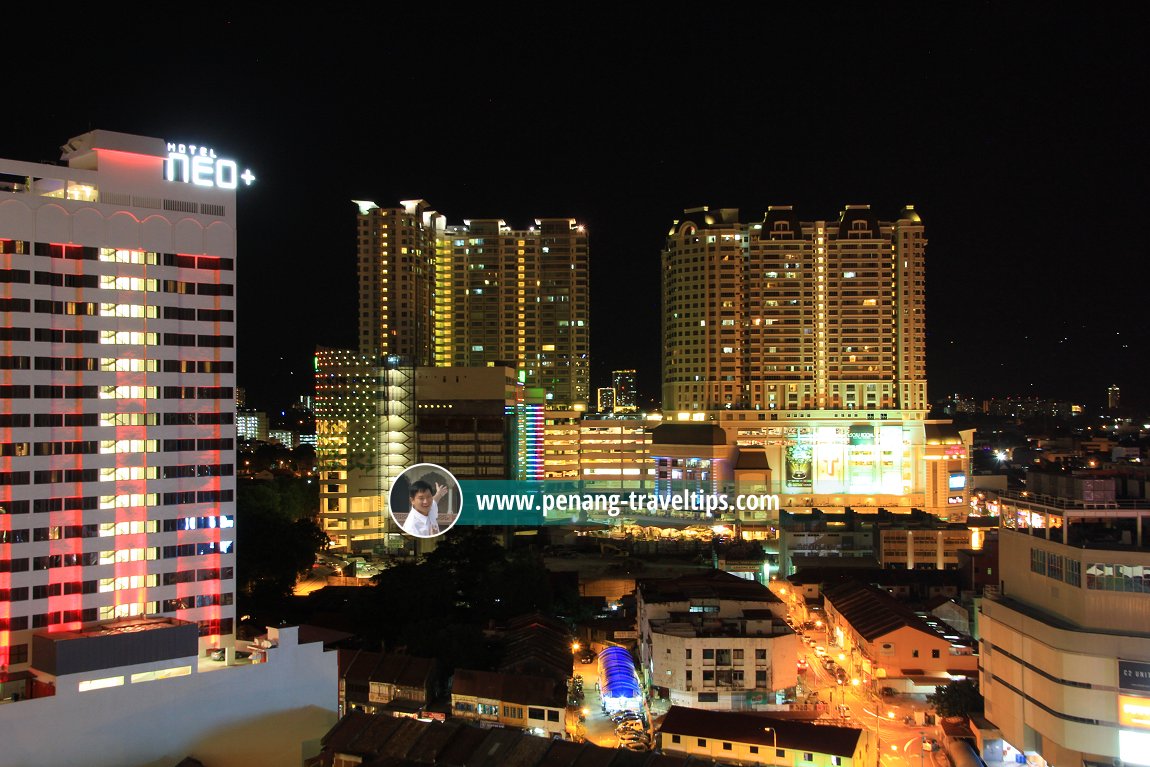 Penang Times Square at night