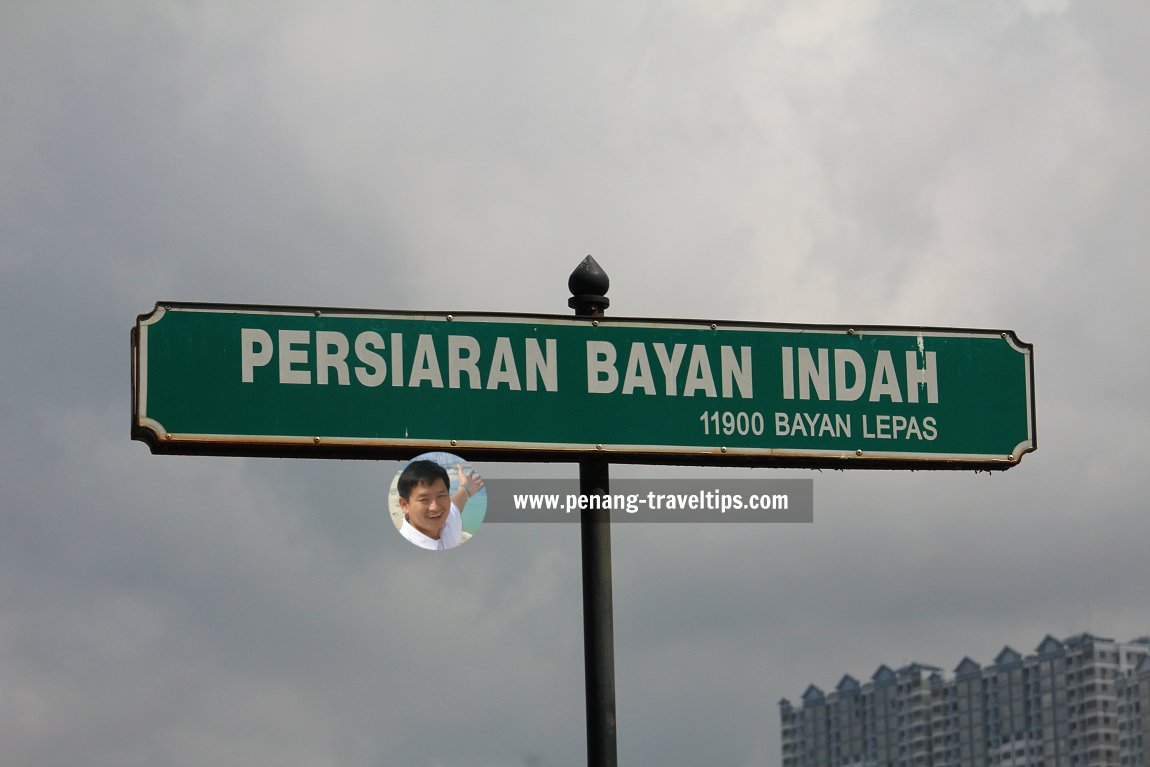 Persiaran Bayan Indah roadsign