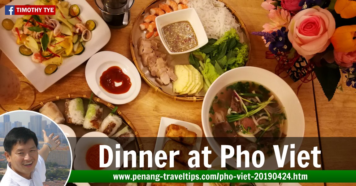 Dinner at Pho Viet