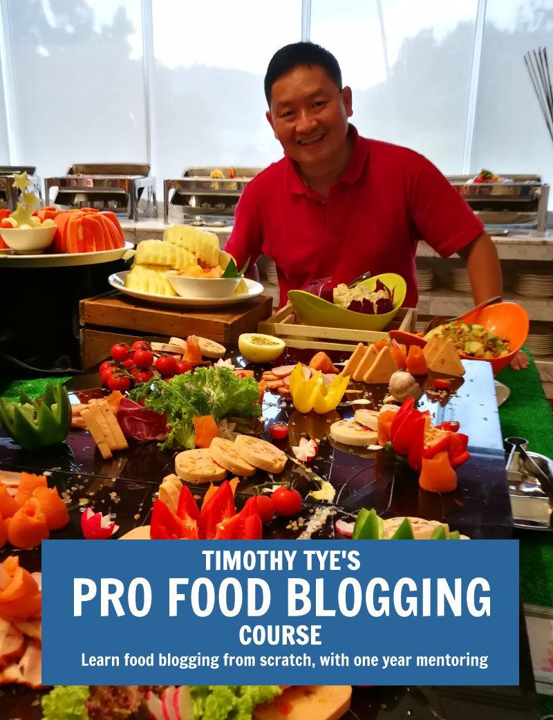 Timothy Tye's Pro Food Blogging Course