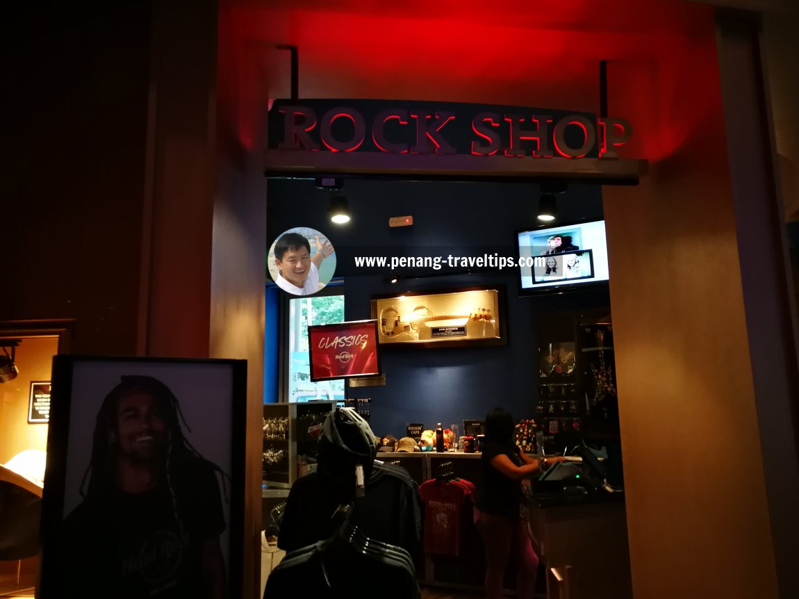 Rock Shop, Hard Rock Cafe Penang