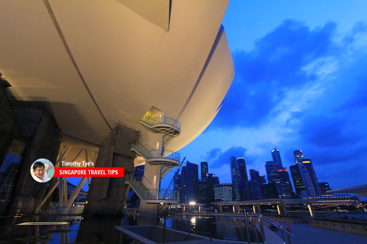 ArtScience Museum and the Singapore skyline
