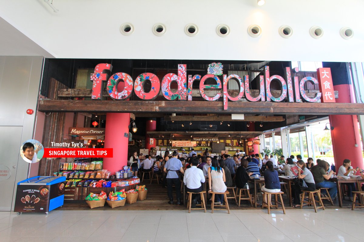 Food Republic food court at VivoCity shopping mall