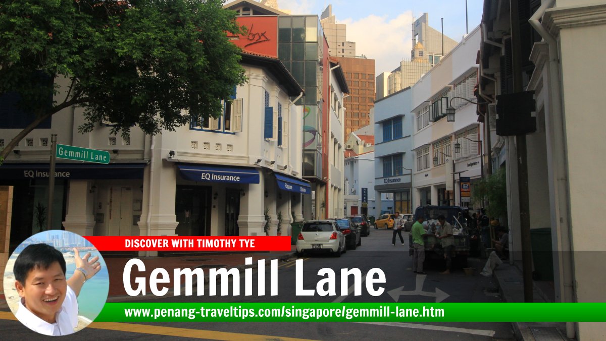 Gemmill Lane, Singapore