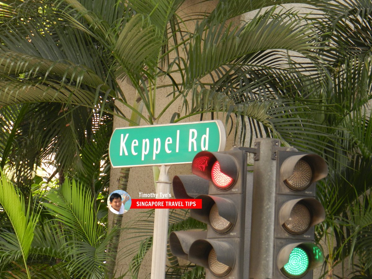 Keppel Road roadsign