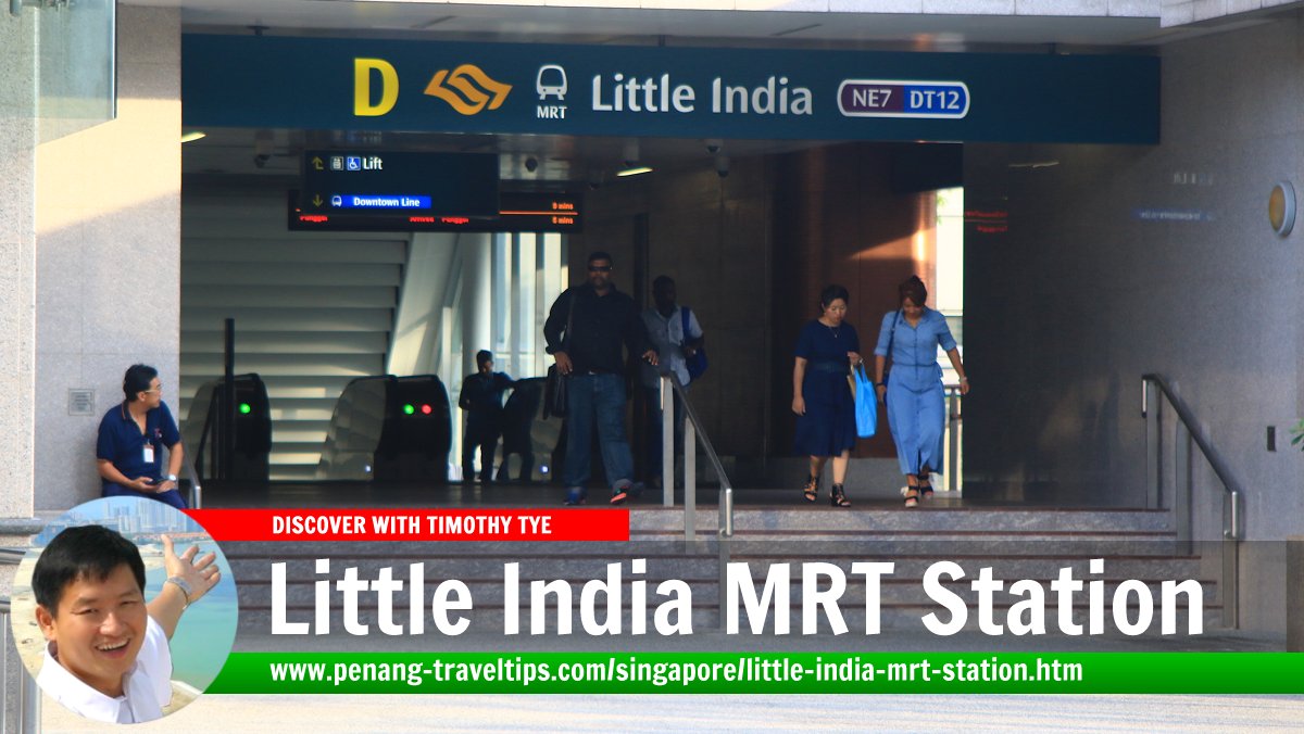 Little India MRT Station NE7/DT12)