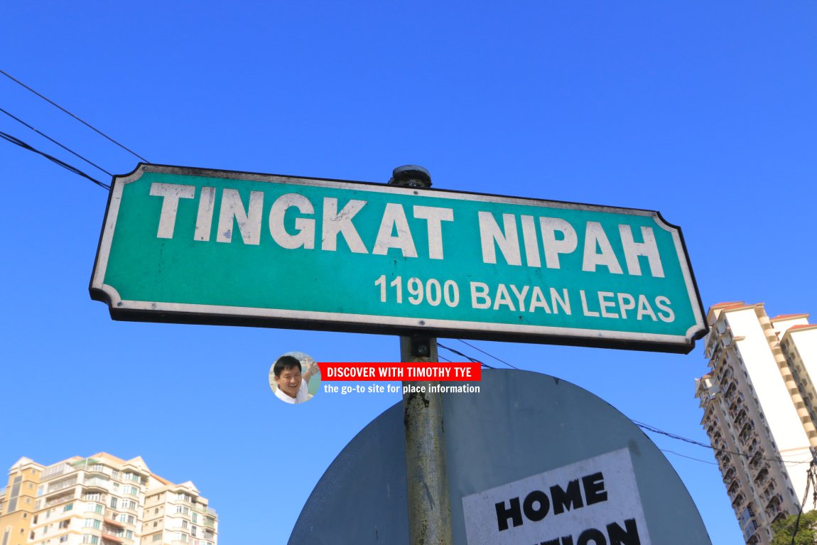 Tingkat Nipah roadsign