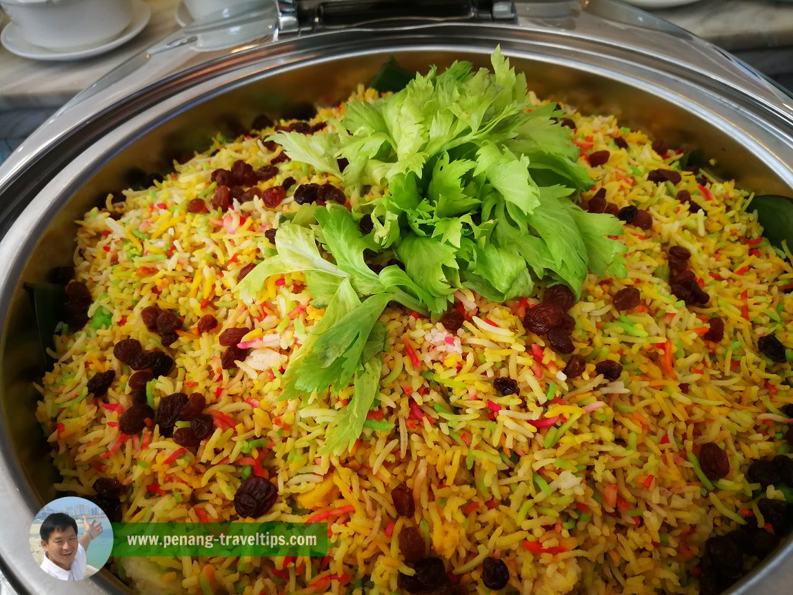 Masakan Chef Shaikh Fauzi at Top View Restaurant, Komtar