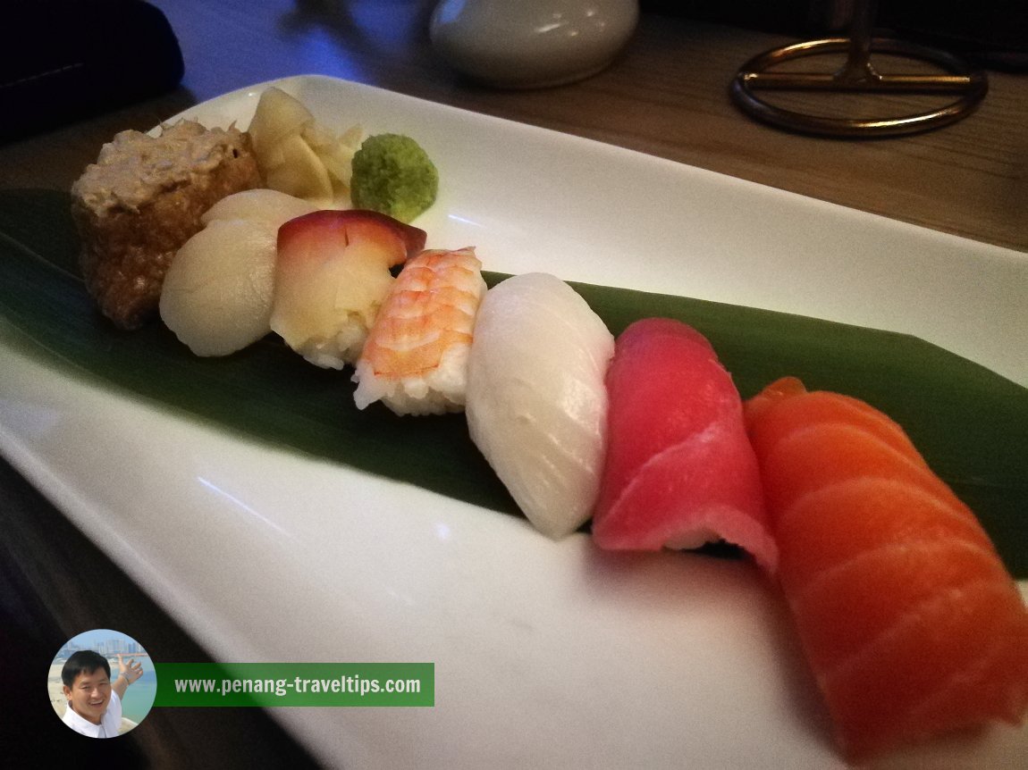 Dinner at Umi Japanese Restaurant, Lexis Suites Penang