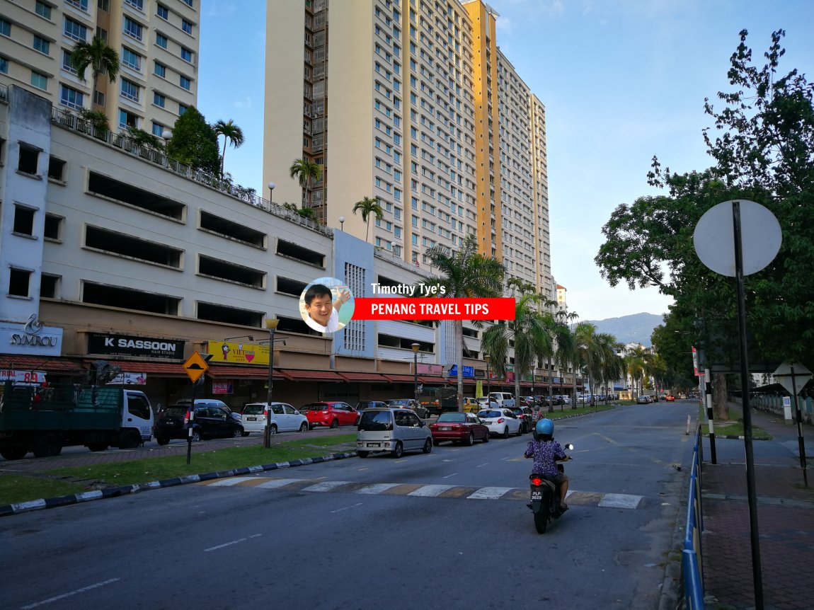 Jalan Van Praagh in the morning