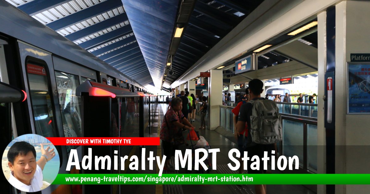 Admiralty MRT Station, Singapore