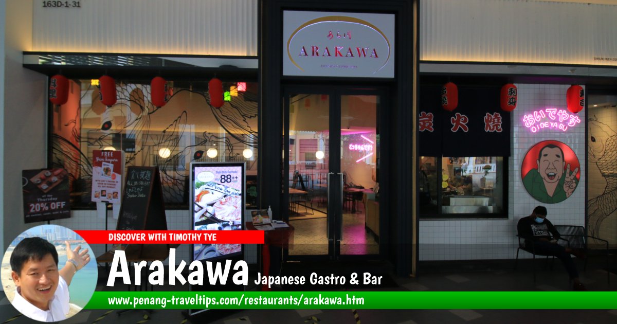 Arakawa Japanese Gastro & Bar