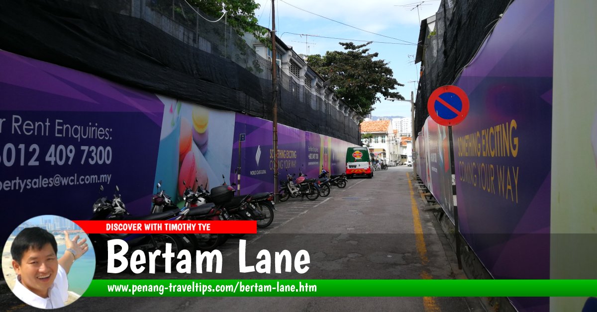 Bertam Lane, Penang