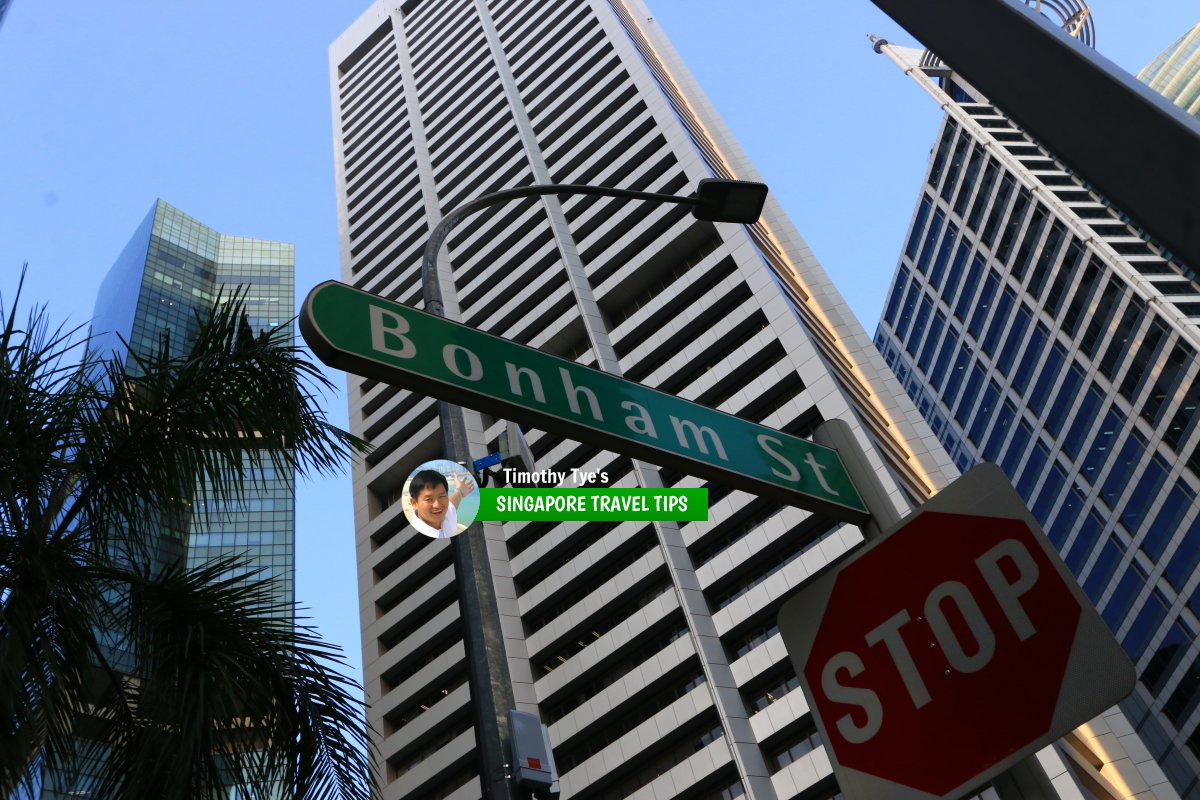 Bonham Street roadsign