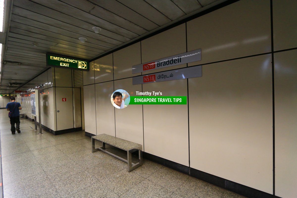 Braddell MRT Station, Singapore