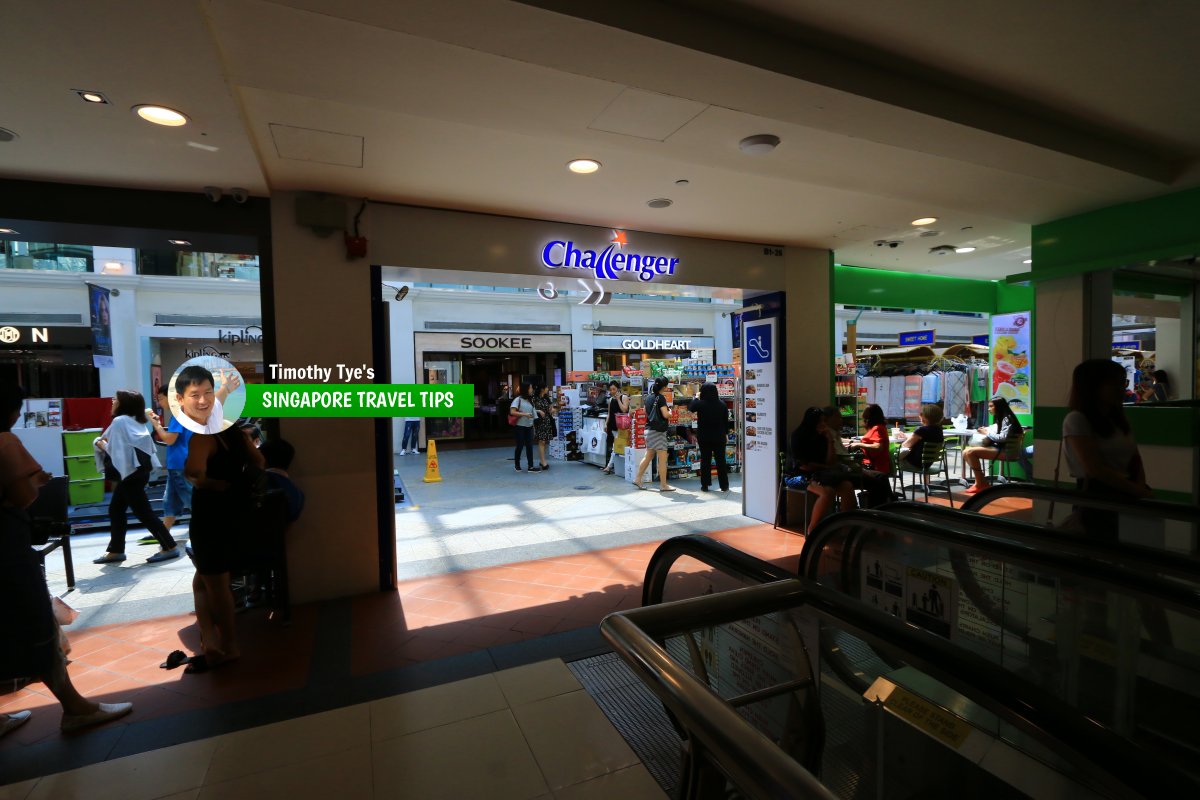 Interior of Bugis Junction