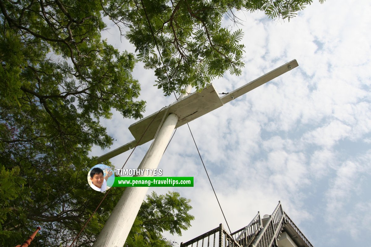 Bukit Puteri flagpole