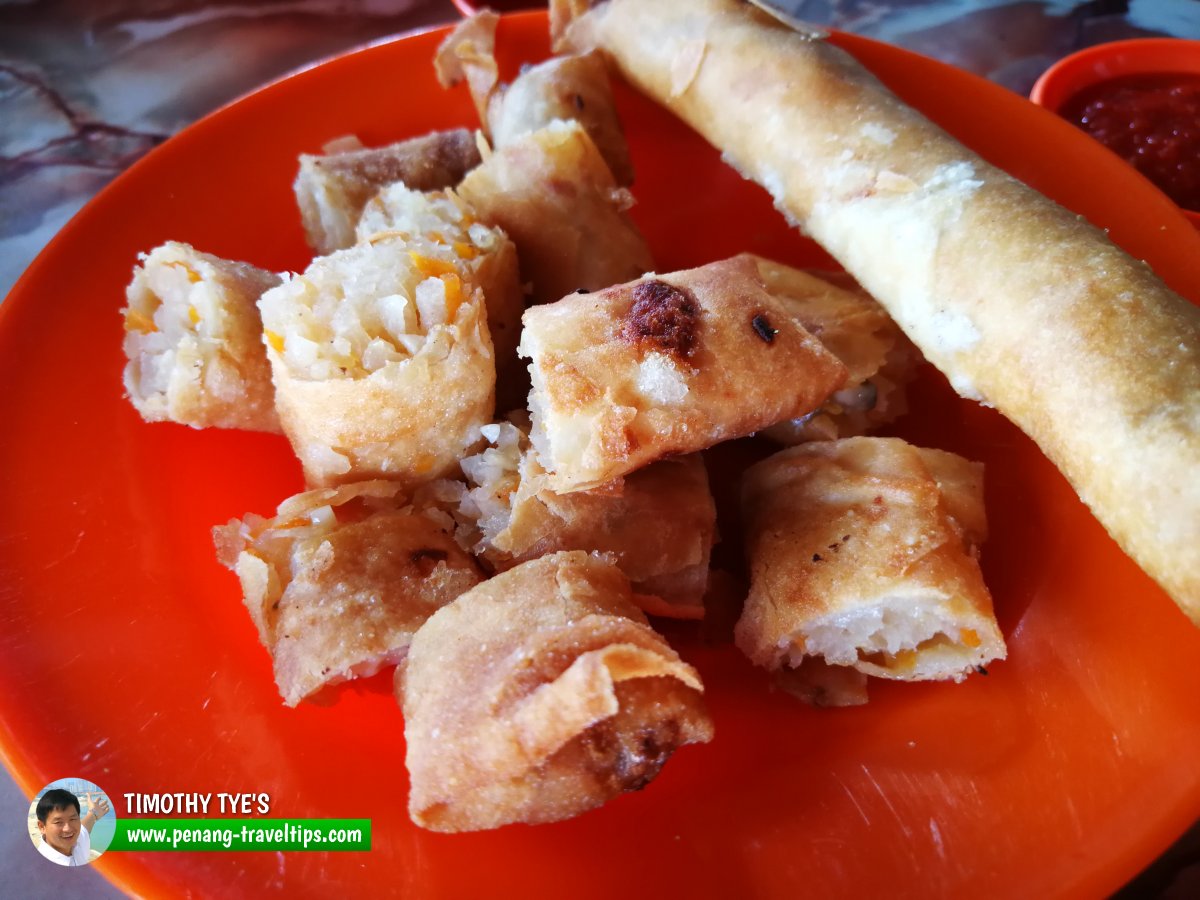 Deep-fried springrolls