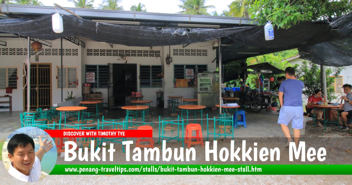 Bukit Tambun Hokkien Mee Stall