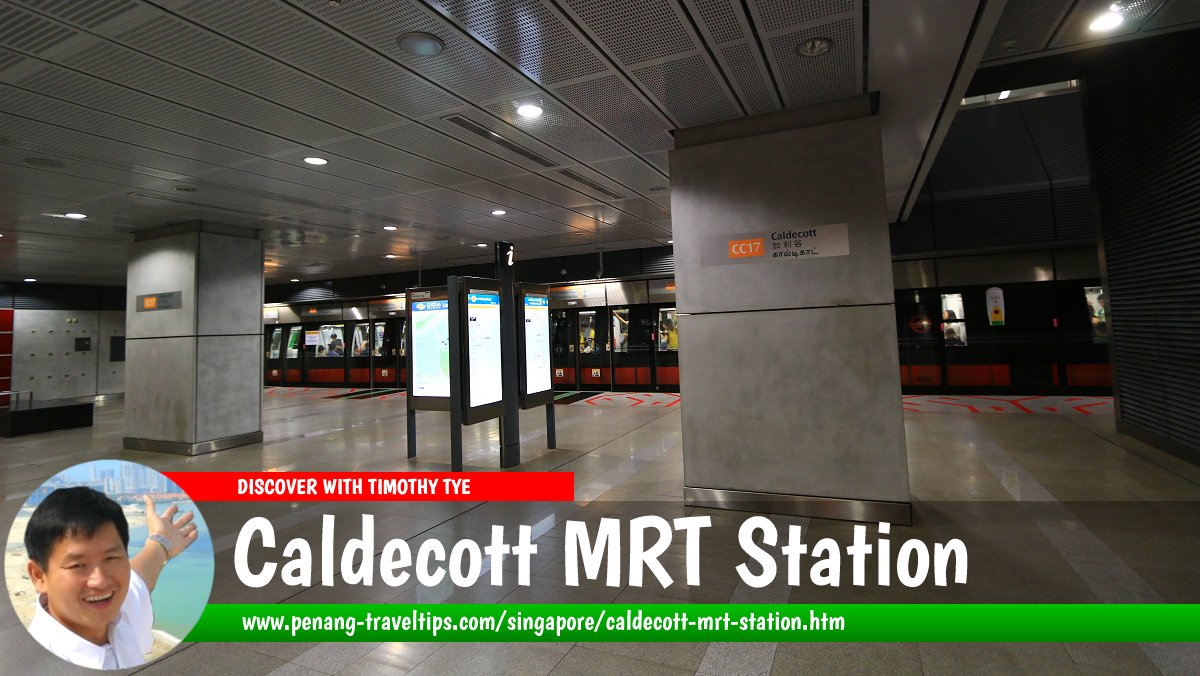 Caldecott MRT Station