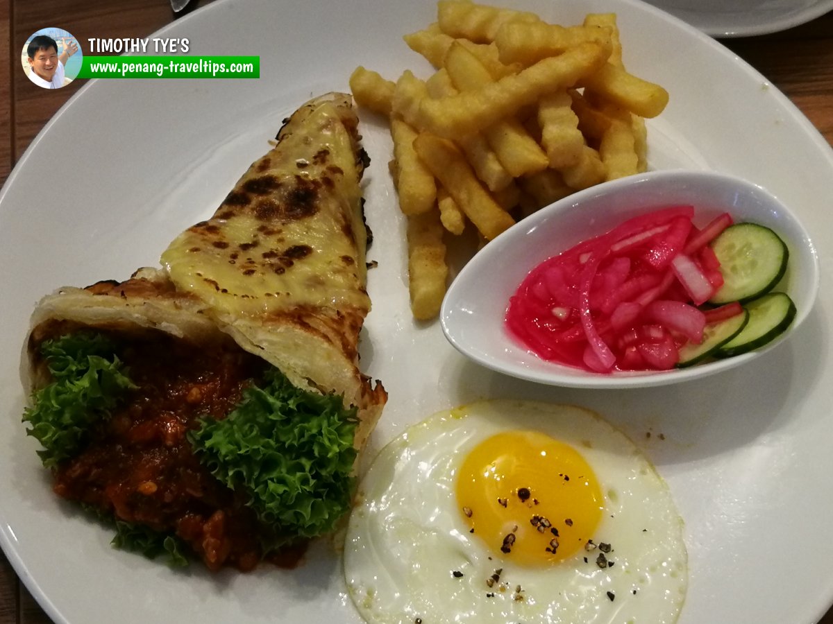 Canai Cheese Bolognese at Areca Hotel