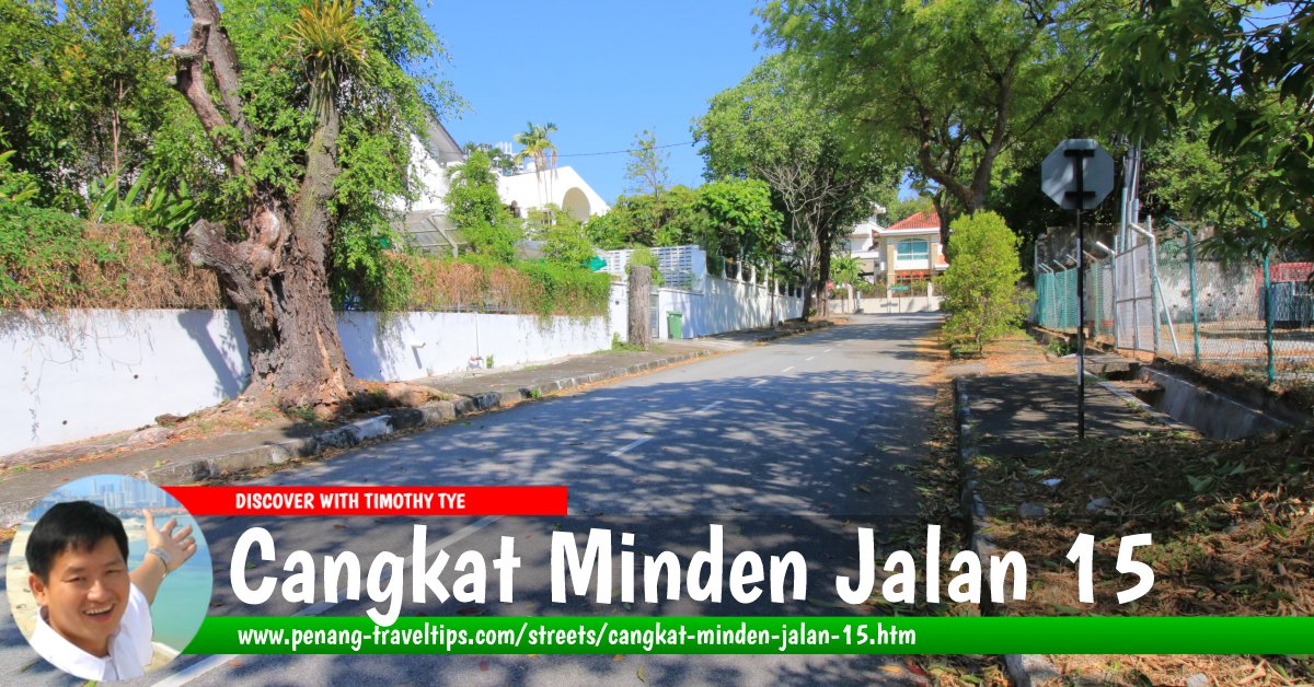 Cangkat Minden Jalan 15, Glugor