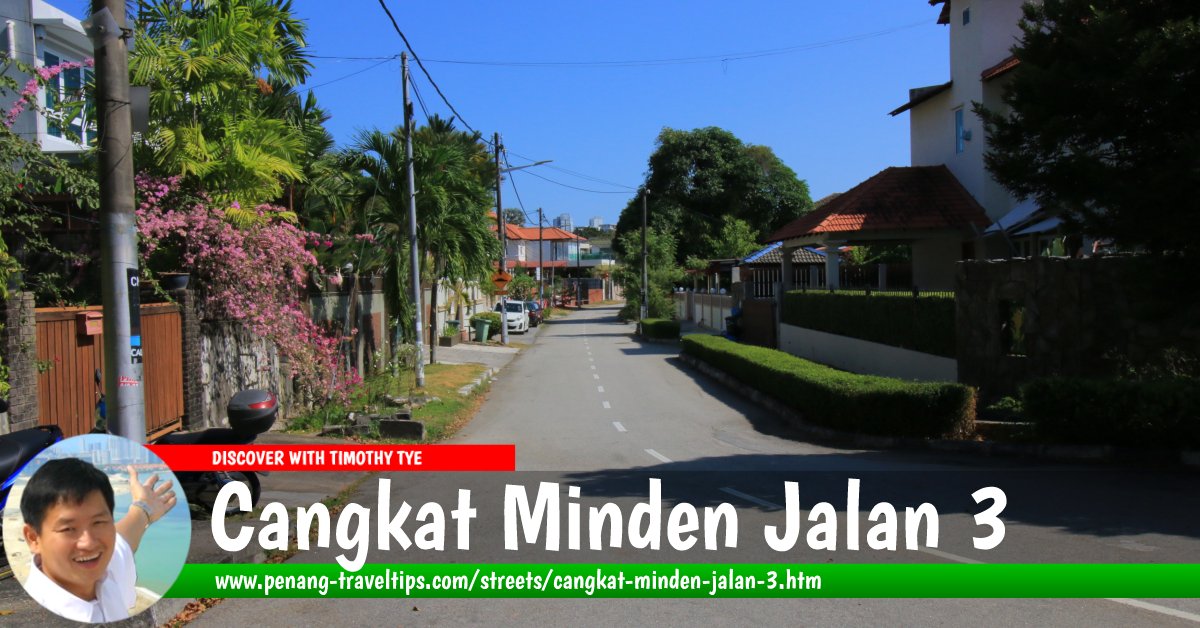 Cangkat Minden Jalan 3, Glugor