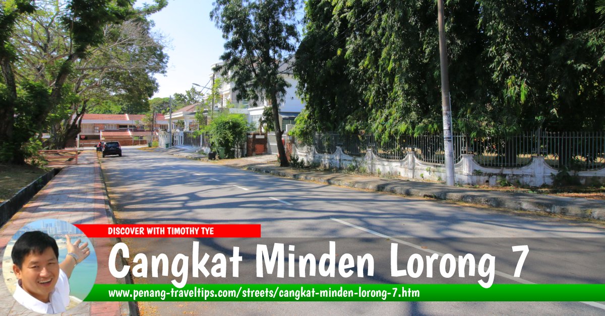 Cangkat Minden Lorong 7, Glugor