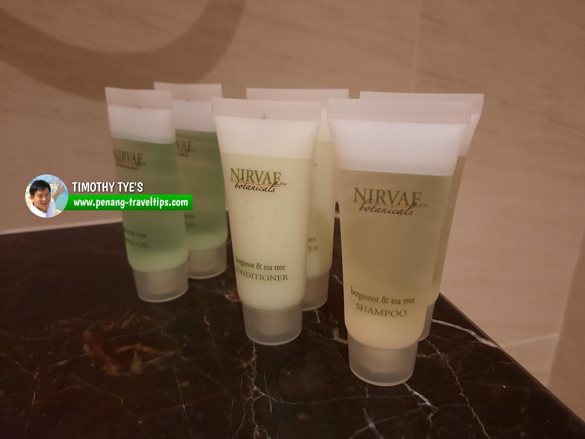 Courtyard by Marriott Penang toiletries