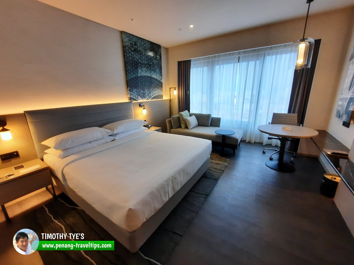 Deluxe Room with king-size bed at Courtyard by Marriott Penang