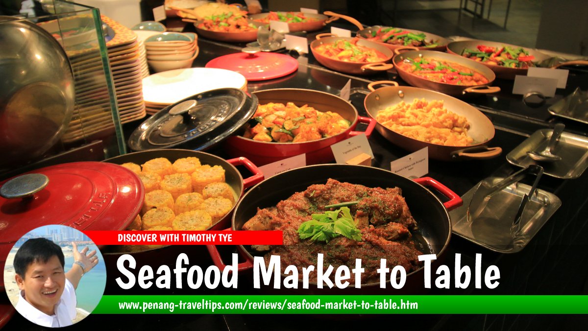 Seafood Market To Table, DoubleTree Resort by Hilton Penang