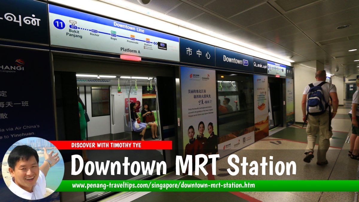 Downtown MRT Station