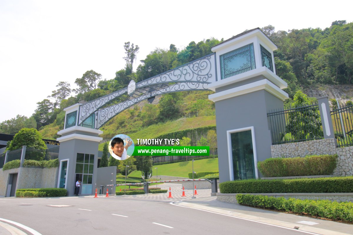 Entrance to Eco Terraces